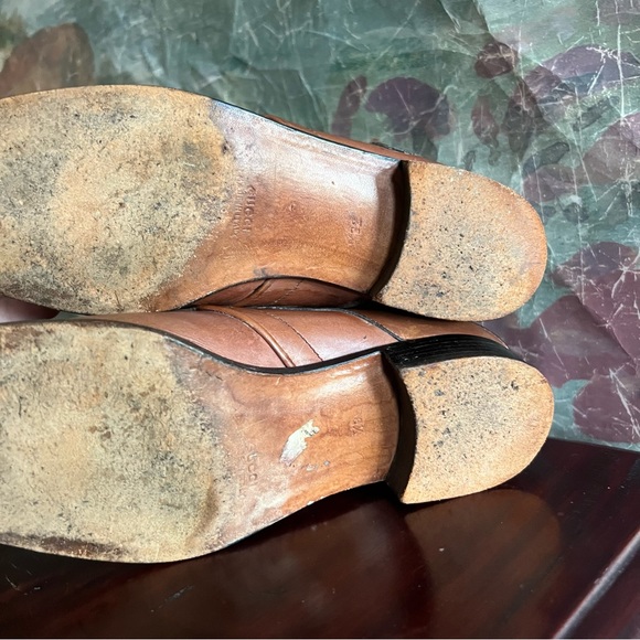 Gucci 1970’s Block Heel Ankle Boots with Buckle Strap - Picture 9 of 13